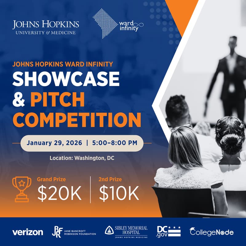 Cover Image for Johns Hopkins Ward Infinity - Showcase & Pitch Competition