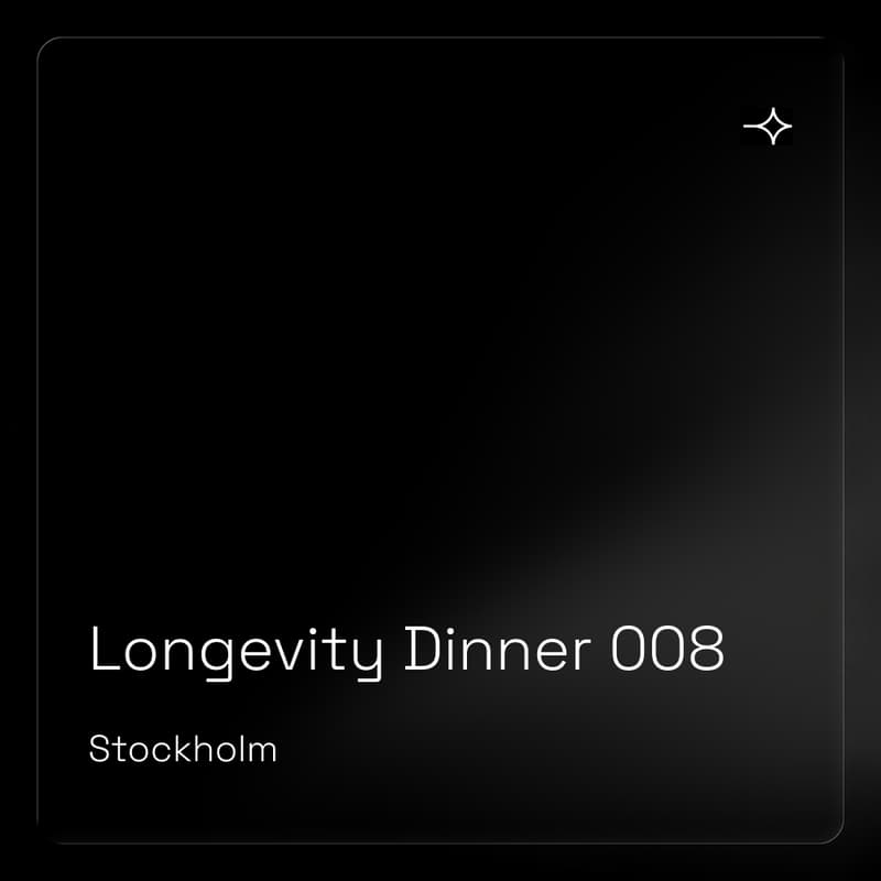 Cover Image for Longevity Dinner