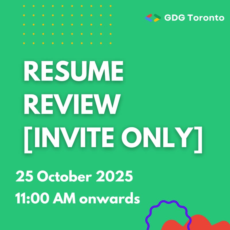 Cover Image for [INVITE-ONLY] Resume Review