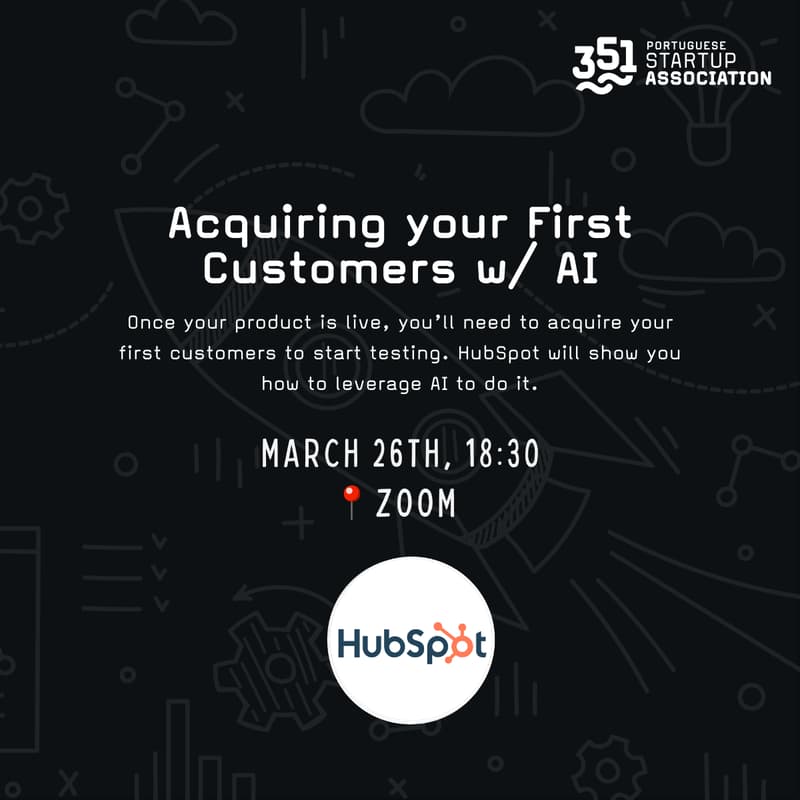 Cover Image for Startuppers: Acquiring your First Customers w/ AI