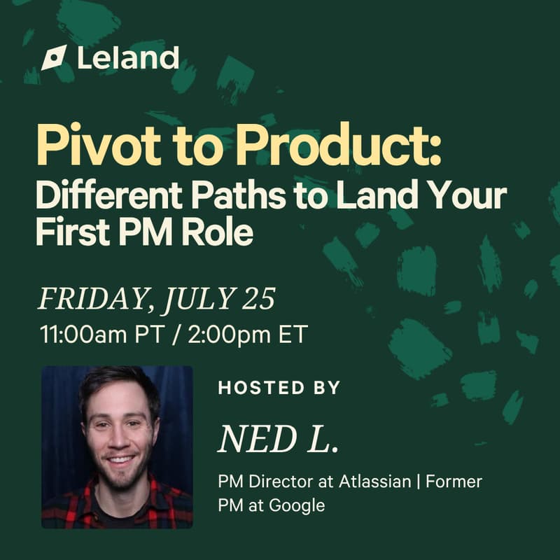 Cover Image for Pivot to Product: Different Paths to Land Your First PM Role