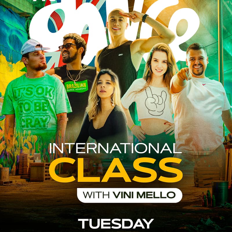Cover Image for 1° FitDance Special Class with Vini Melo in London!