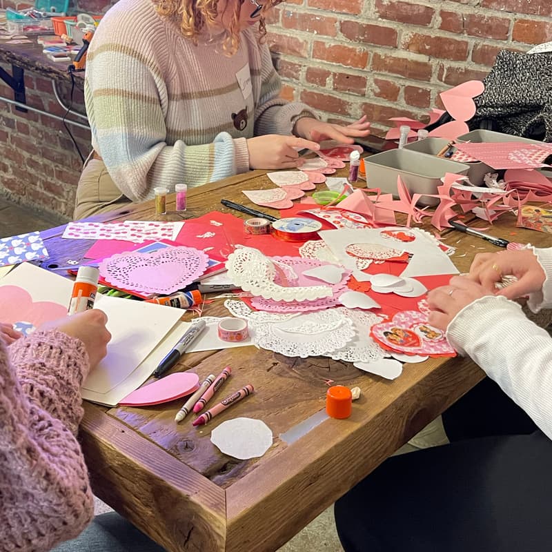 Cover Image for snail mail club: valentines cards @ perkins collingswood