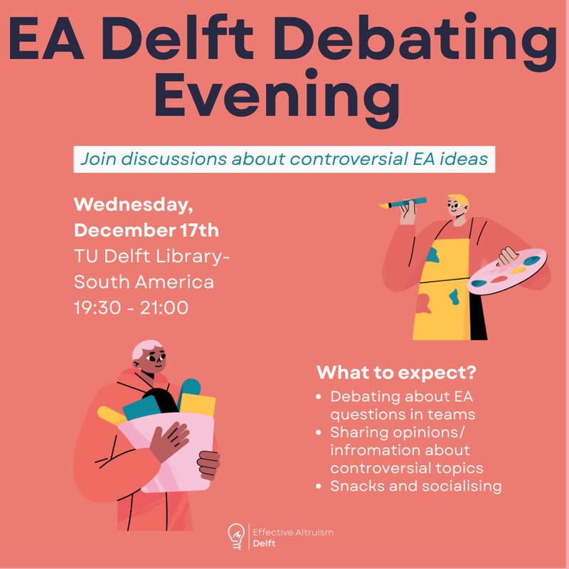 Cover Image for EA Delft Debating Evening