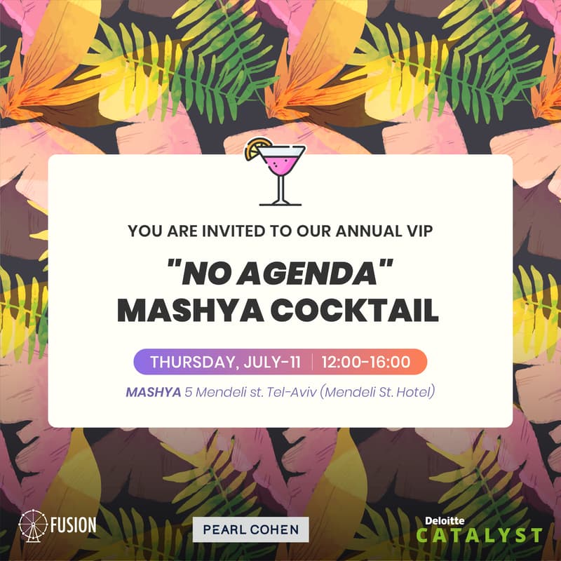 Cover Image for Fusion Annual Investors Cocktail ("no agenda") | Mashya Restaurant