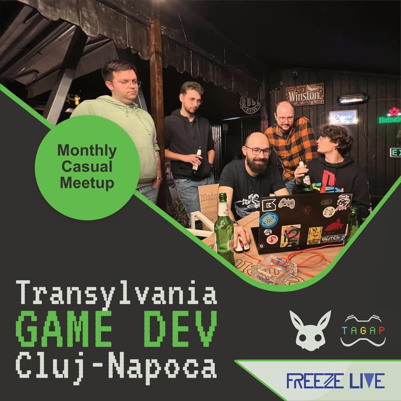 Cover Image for 🎮 Transylvania GameDev Meetup #6🍻