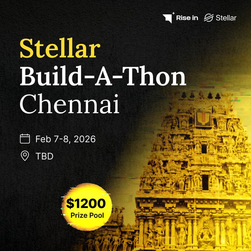 Cover Image for Stellar Build-A-Thon Chennai