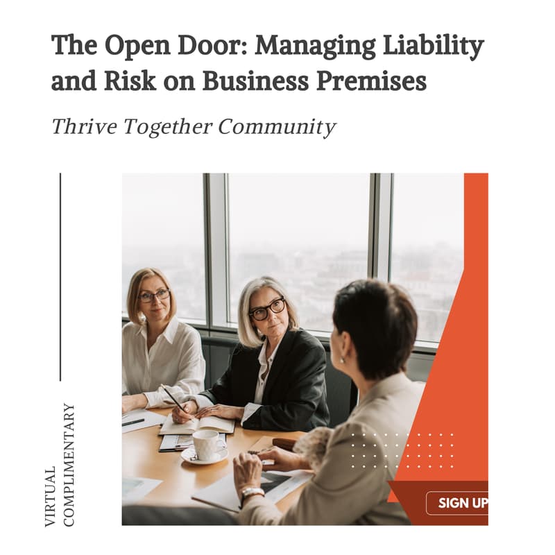 Cover Image for The Open Door: Managing Liability and Risk on Business Premises