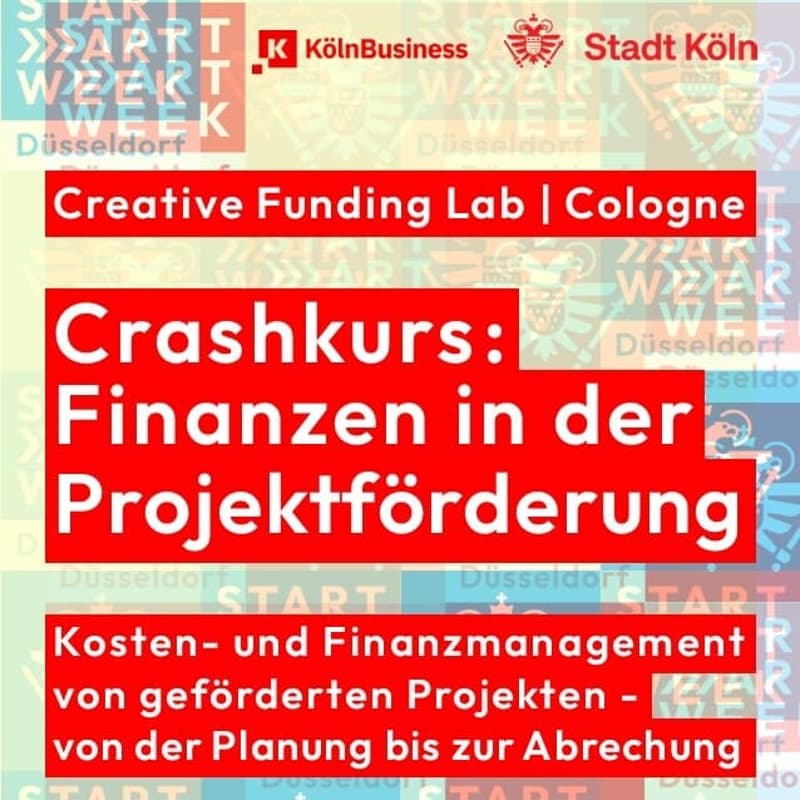 Cover Image for Crashkurs: Finanzen in der Projektförderung (Creative Funding Lab | 03)