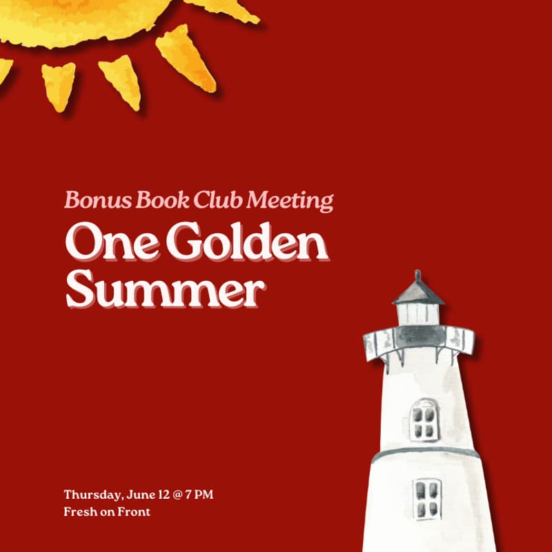 Cover Image for Bonus Book Club: One Golden Summer