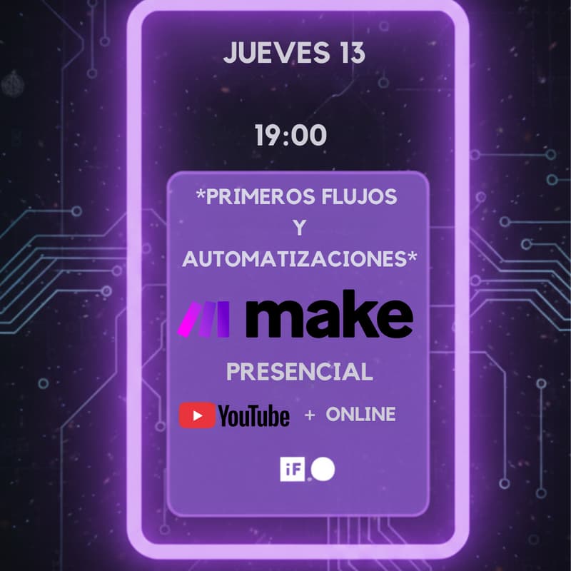 Cover Image for Primeros Flujos y Automatizaciones / PRE-Hackathon / MAKE