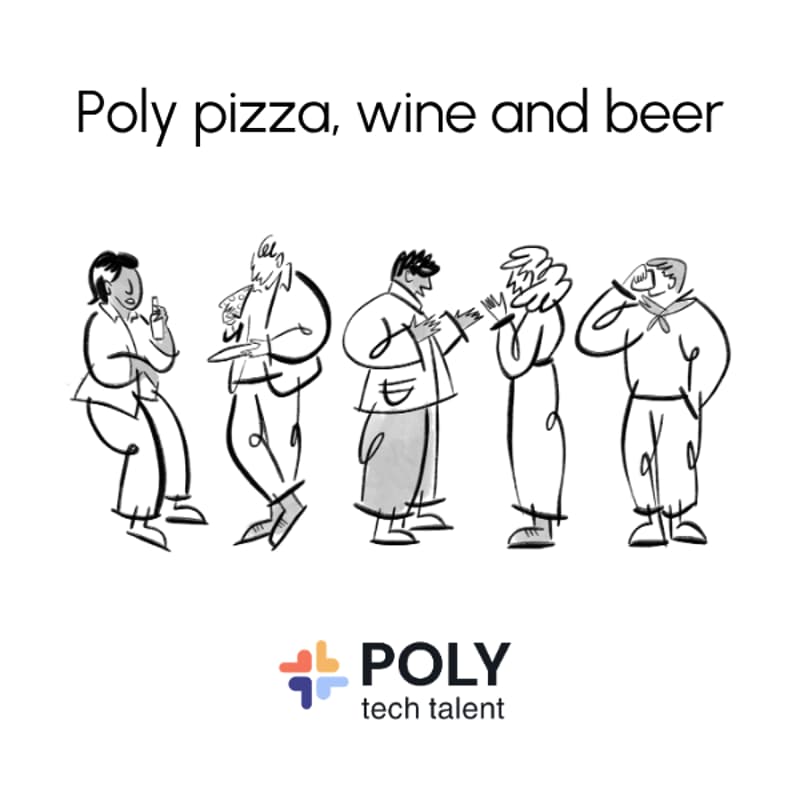 Cover Image for Poly pizza, wine and beer
