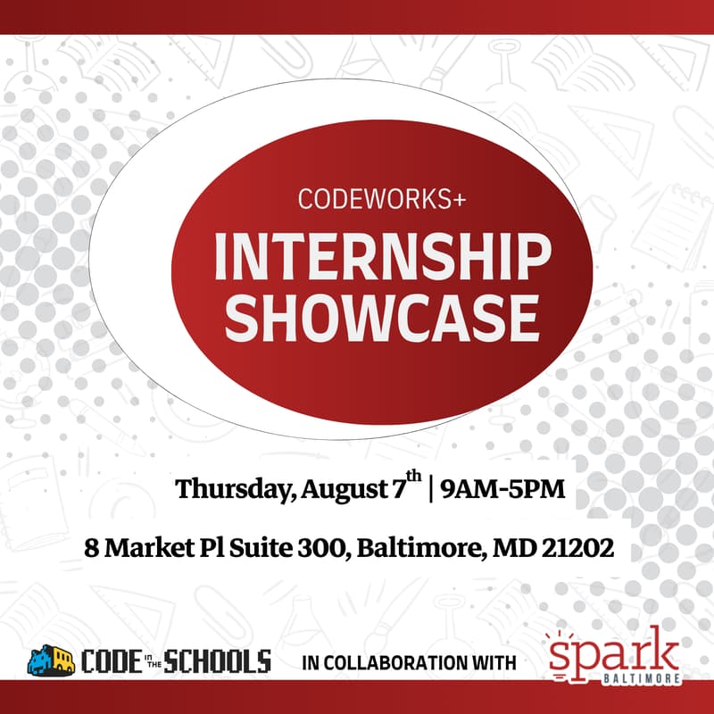 Cover Image for CodeWorks+ Internship Showcase