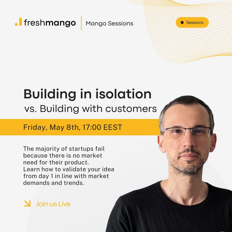 Cover Image for Building in Isolation vs. Building with Customers