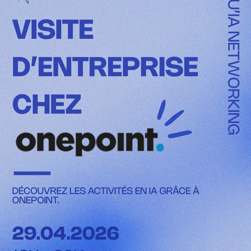 Cover Image for Visite D'entreprise Onepoint. : Activités IA