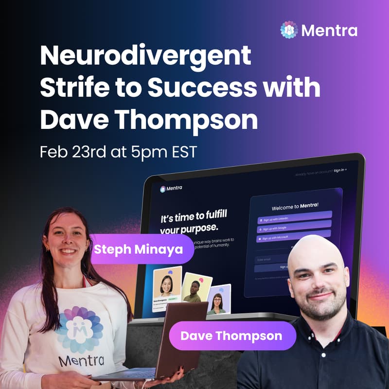 Cover Image for Neurodivergent Strife to Success with Dave Thompson
