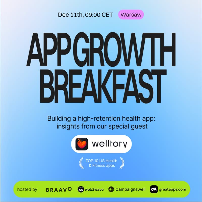 Cover Image for App Growth Breakfast @ Warsaw