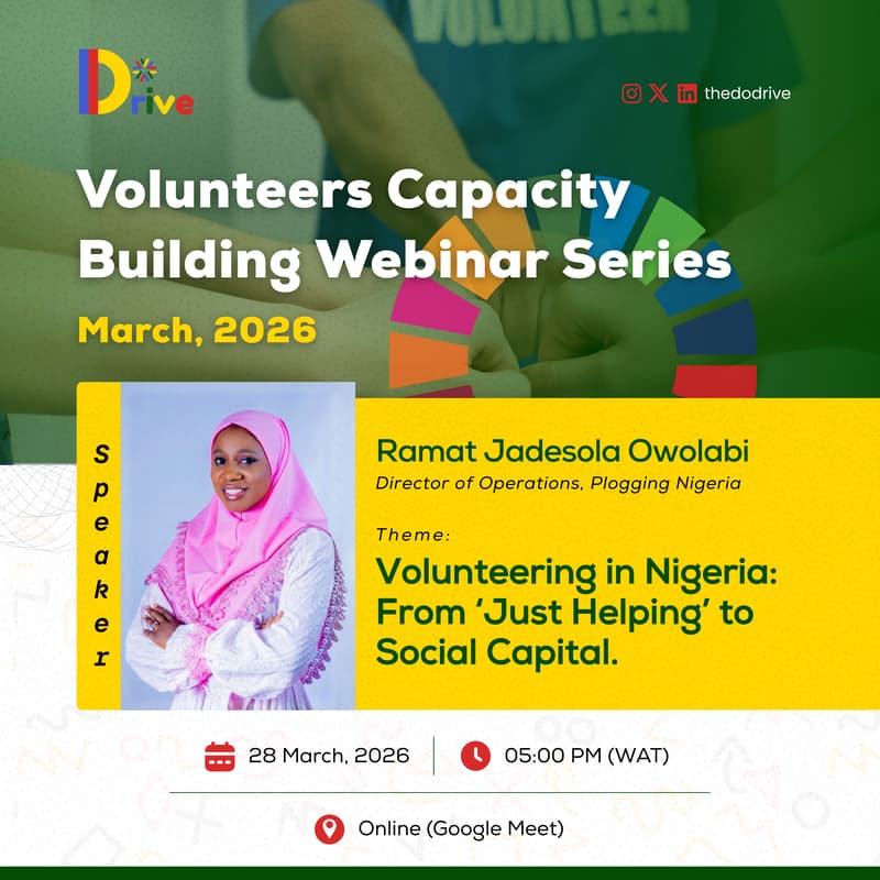 Cover Image for Volunteering in Nigeria: From “Just Helping” to Social Capital