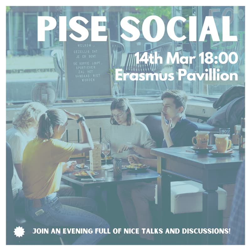 Cover Image for PISE Social: Drinks and Talks