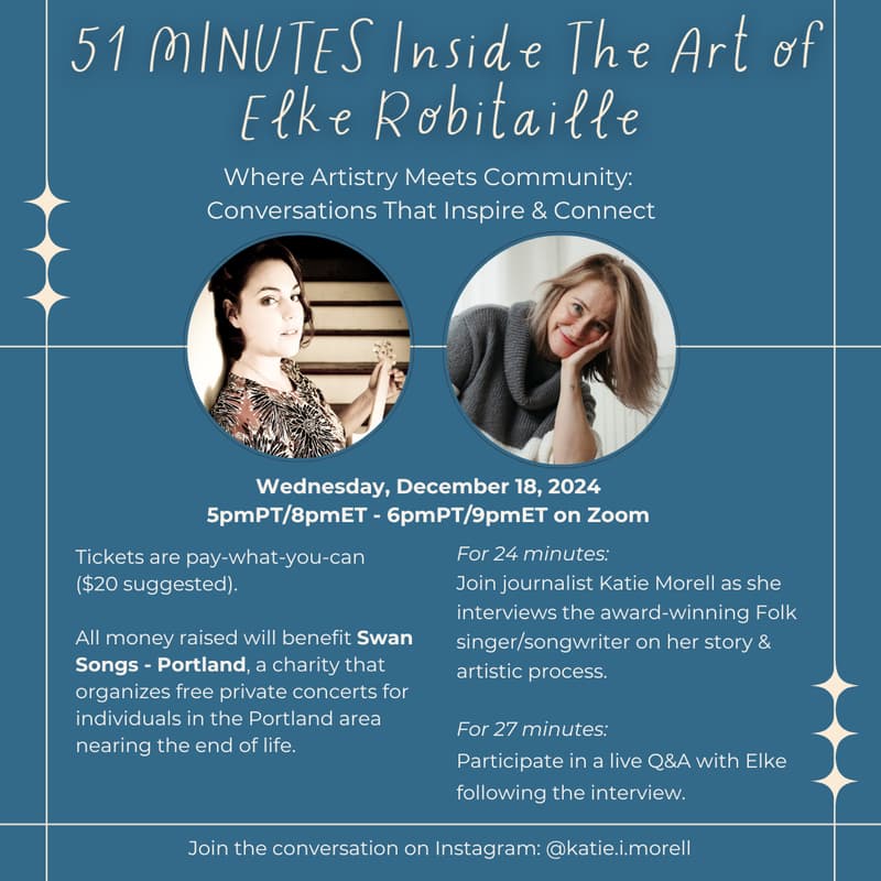 Cover Image for 51 Minutes Inside The Art of Elke Robitaille