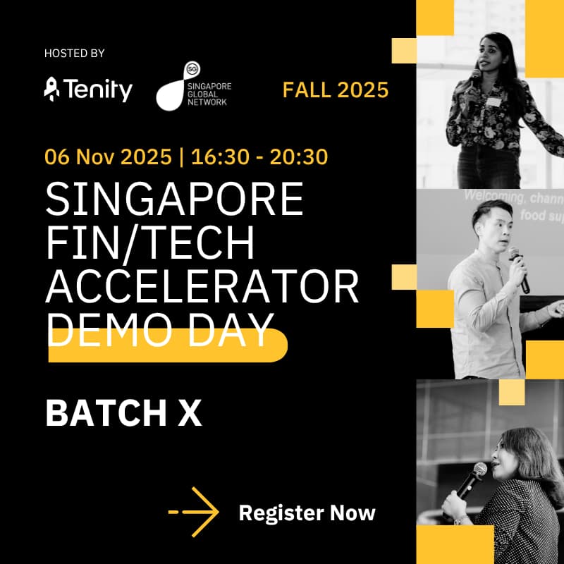 Cover Image for Tenity Singapore Fin/Tech Accelerator Demo Day | Batch X