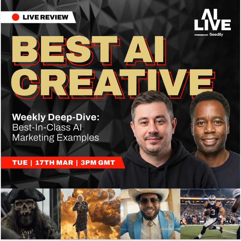 Cover Image for AI LIVE - Your Weekly Briefing on the Best in AI Creative