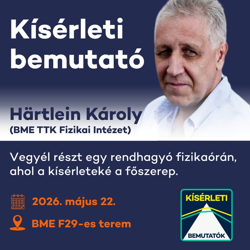Cover Image for Härtlein Károly kísérleti bemutatója