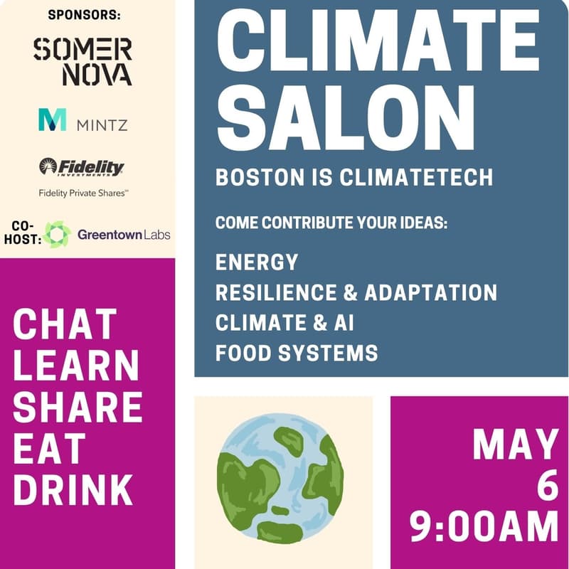 Cover Image for Climate Salon @ Boston Climate Week