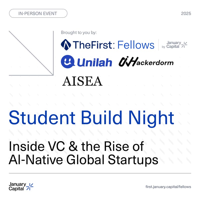 Cover Image for Student Build Night: Inside VC & the Rise of AI-Native Global Startups