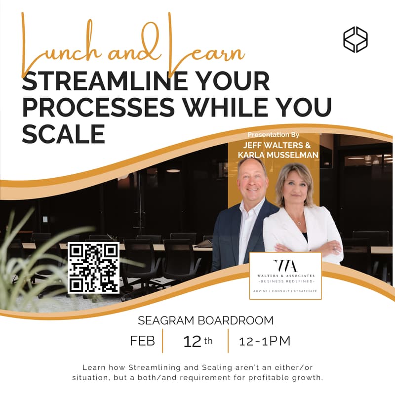 Cover Image for Lunch & Learn: Streamline Your Processes While You Scale