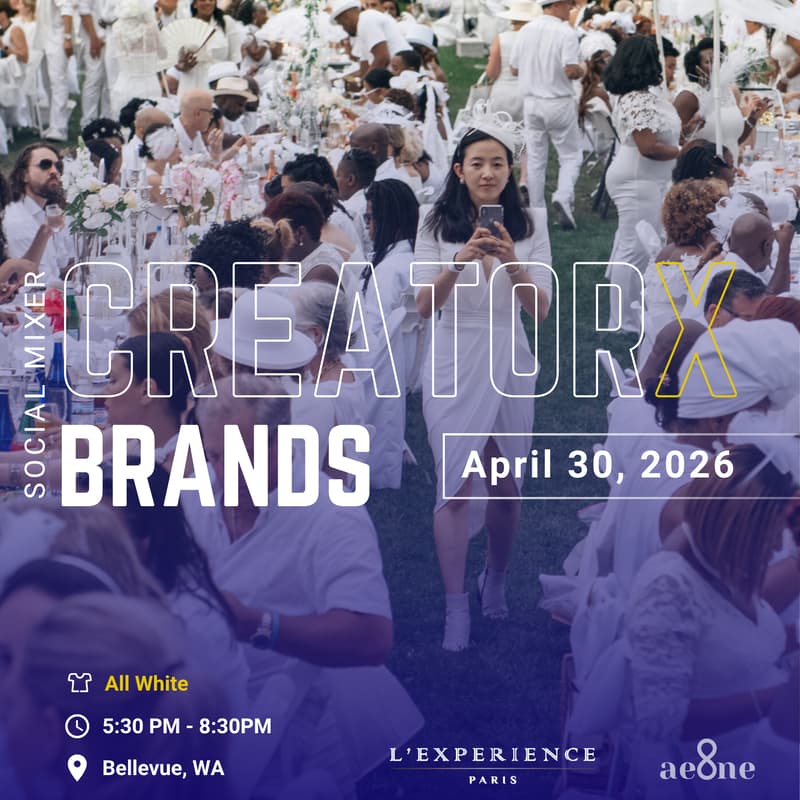Cover Image for Aeone CreatorXBrands Meetup Networking Social: Creator Registration
