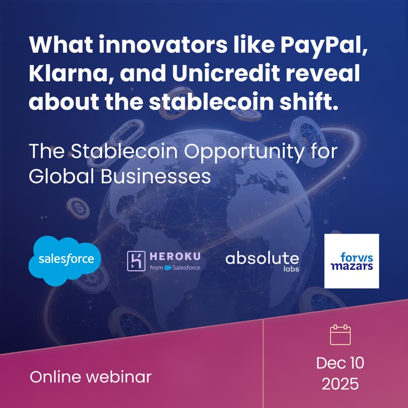 Cover Image for Paypal, Klarna, Unicredit and the Stablecoin Opportunity for Global Businesses