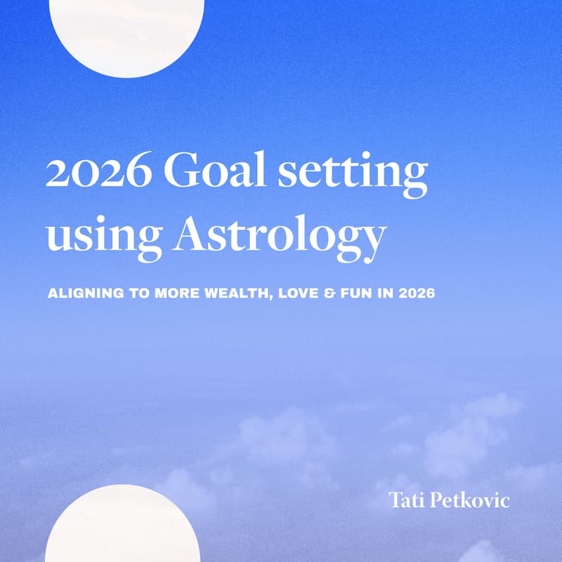 Cover Image for 2026 Goal Setting using Astrology