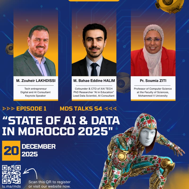 Cover Image for MDS Talks S4 E01: State of AI & Data in Morocco 2025