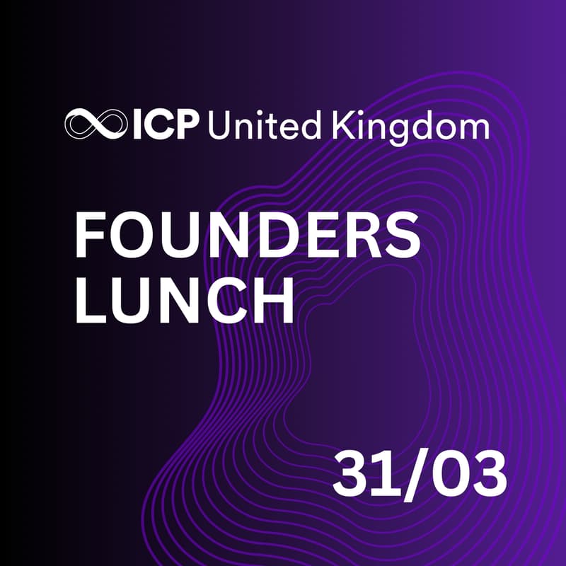 Cover Image for ICP HUB United Kingdom Founders Lunch