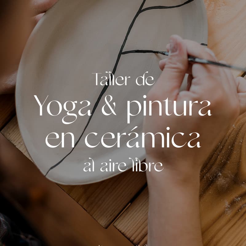 Cover Image for Taller de Yoga y Pintar cerámica