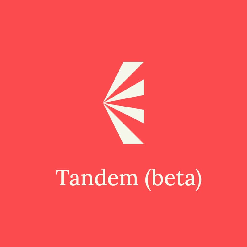 Cover Image for Tandem: Company of one, between AI and agency