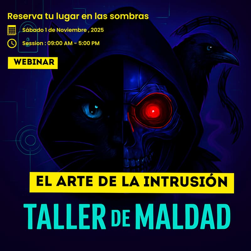 Cover Image for The Devil´s Hackers Academy / Taller de Maldad Webinar