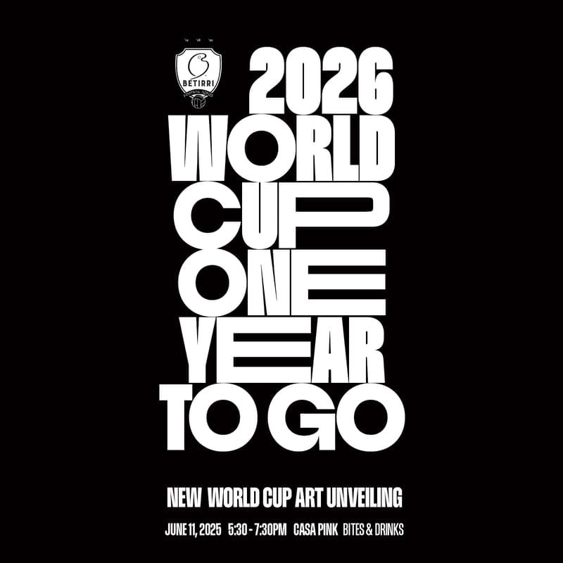 Cover Image for 2026 World Cup One Year Countdown /Open Studio