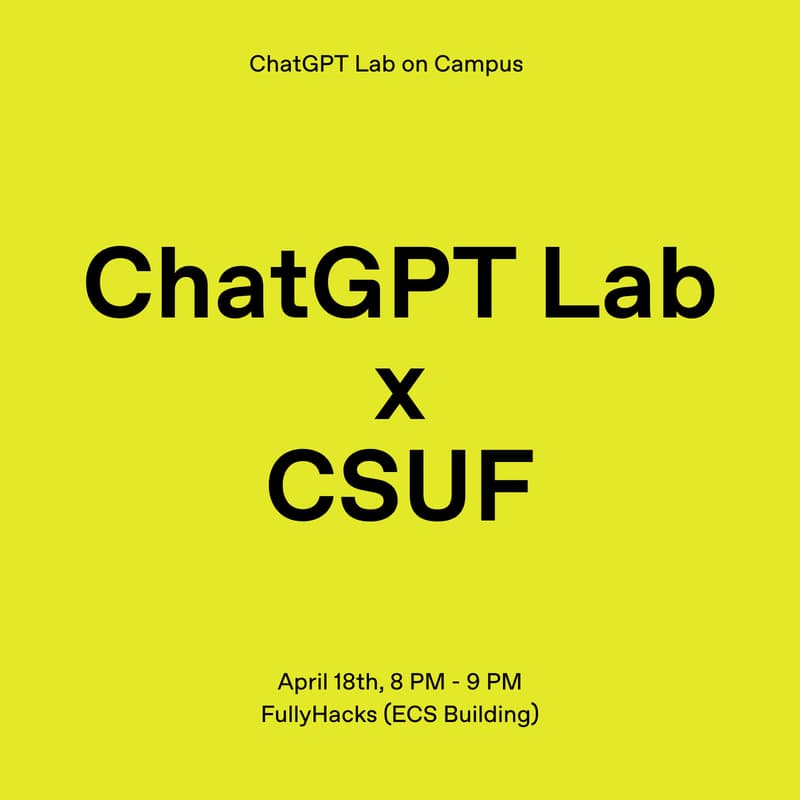 Cover Image for OpenAI @ CSUF: Enhancing Hackathon Workflows with AI