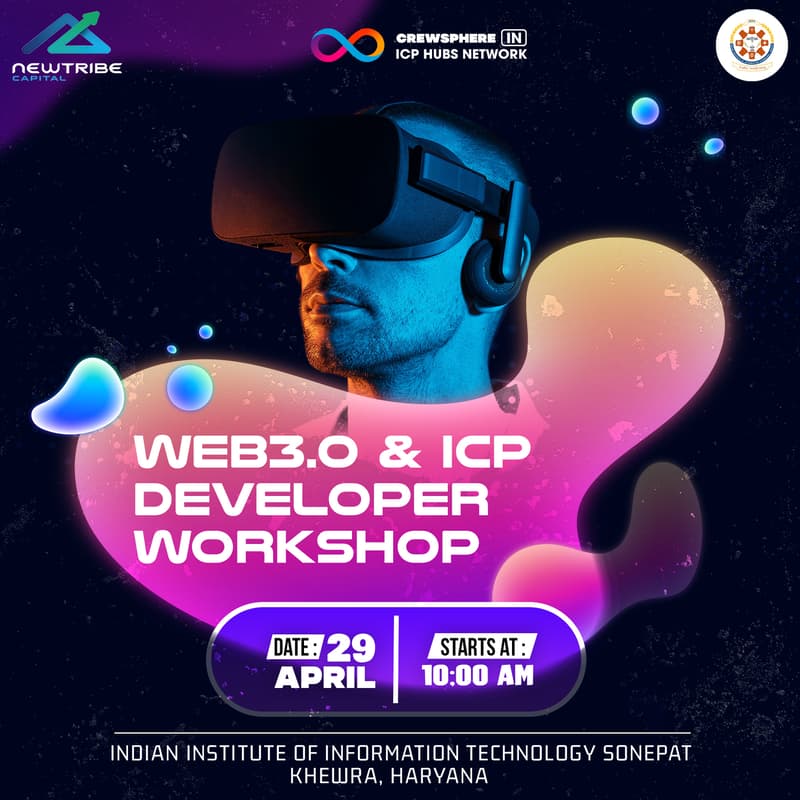 Cover Image for Web3.0 & ICP Developer workshop