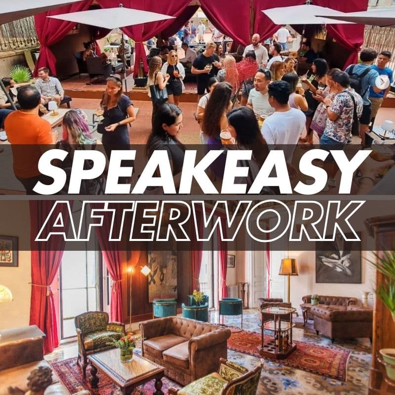 Cover Image for Weekly BCN Digital Nomads Meetup - Speakeasy Afterwork [5h + TERRACE + DJ]