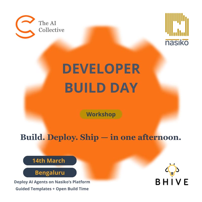 Cover Image for Developer Build Day - Nasiko (w/ The AI Collective)
