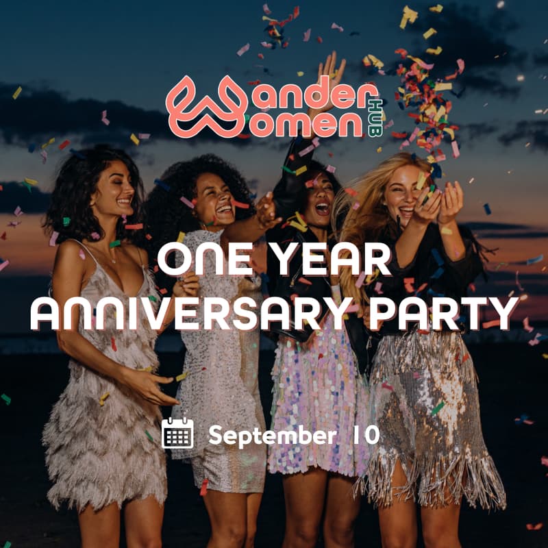 Cover Image for Wander Women Hub is Turning One!