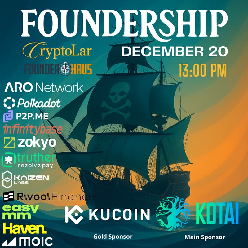 Cover Image for FounderShip: Charting the Next Wave of Web3.