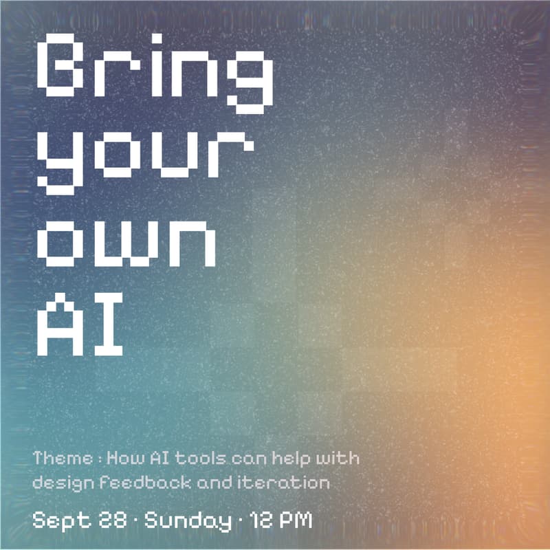 Cover Image for Bring your own AI | Design Feedback
