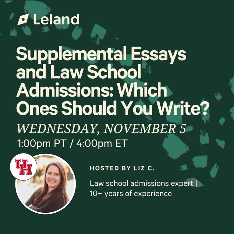 Cover Image for Supplemental Essays and Law School Admissions: Which Ones Should You Write?