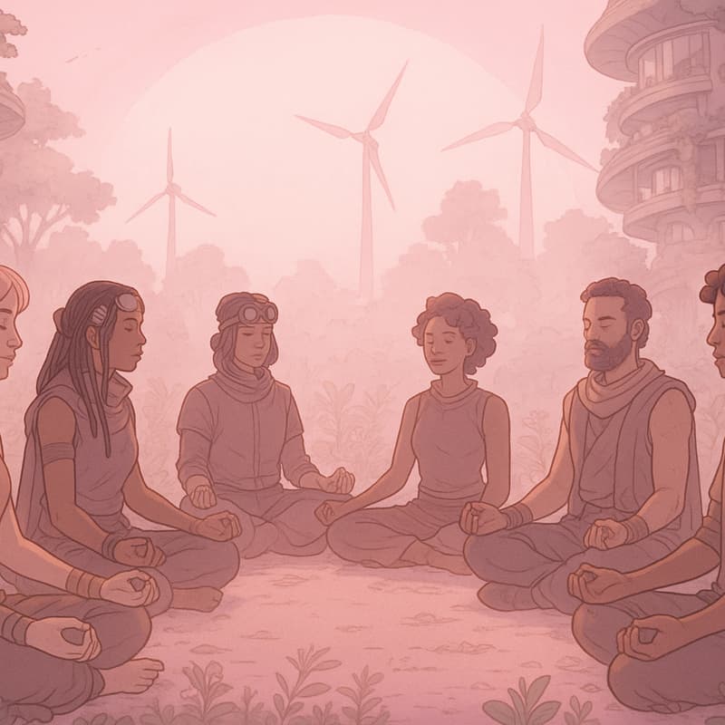 Cover Image for 3) Regen Commons Meditation Hour ~ "Common Time"