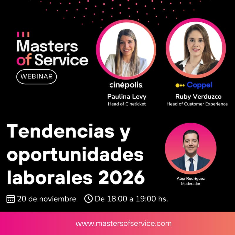 Cover Image for 🚀 El Futuro del CX: Tendencias y oportunidades laborales rumbo al 2026