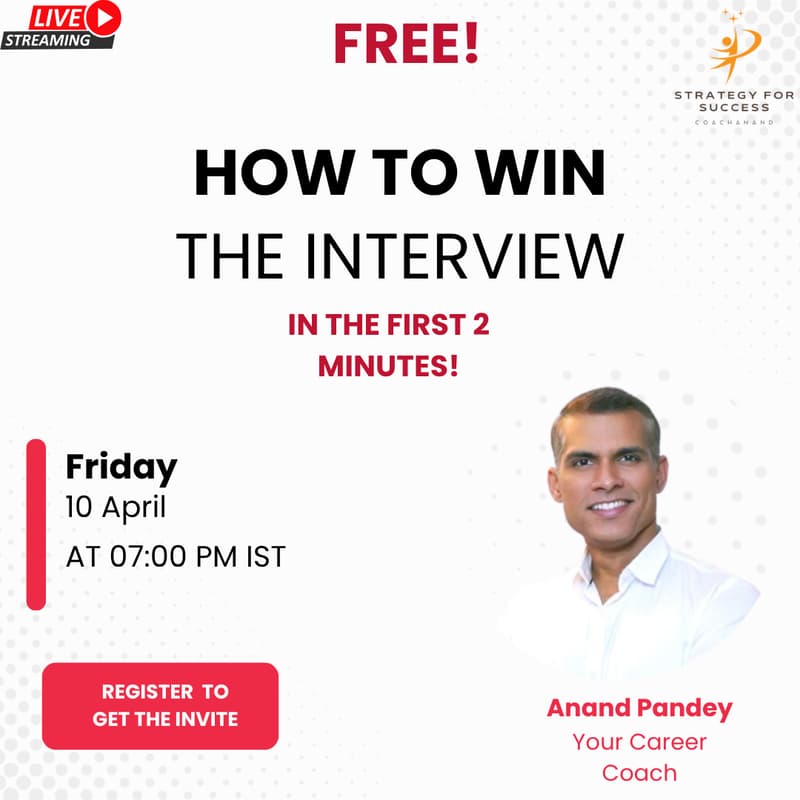 Cover Image for How to Win the Interview in the First 2 Minutes